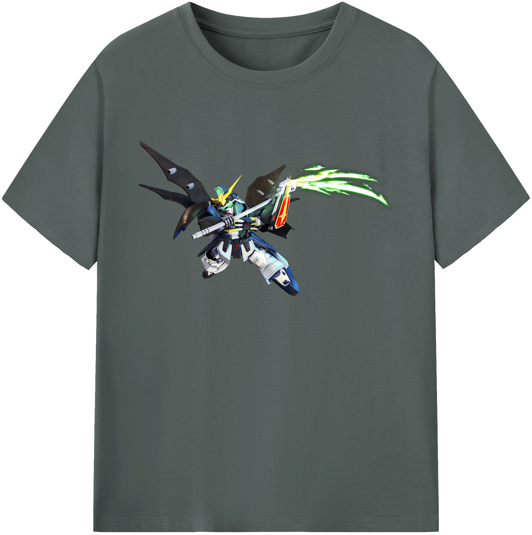 （画像用） 機動戦士ガンダム Mobile Suit Gundam 綿100％ メンズ半袖Tシャツ｜肌触りやわらか＆通気性
